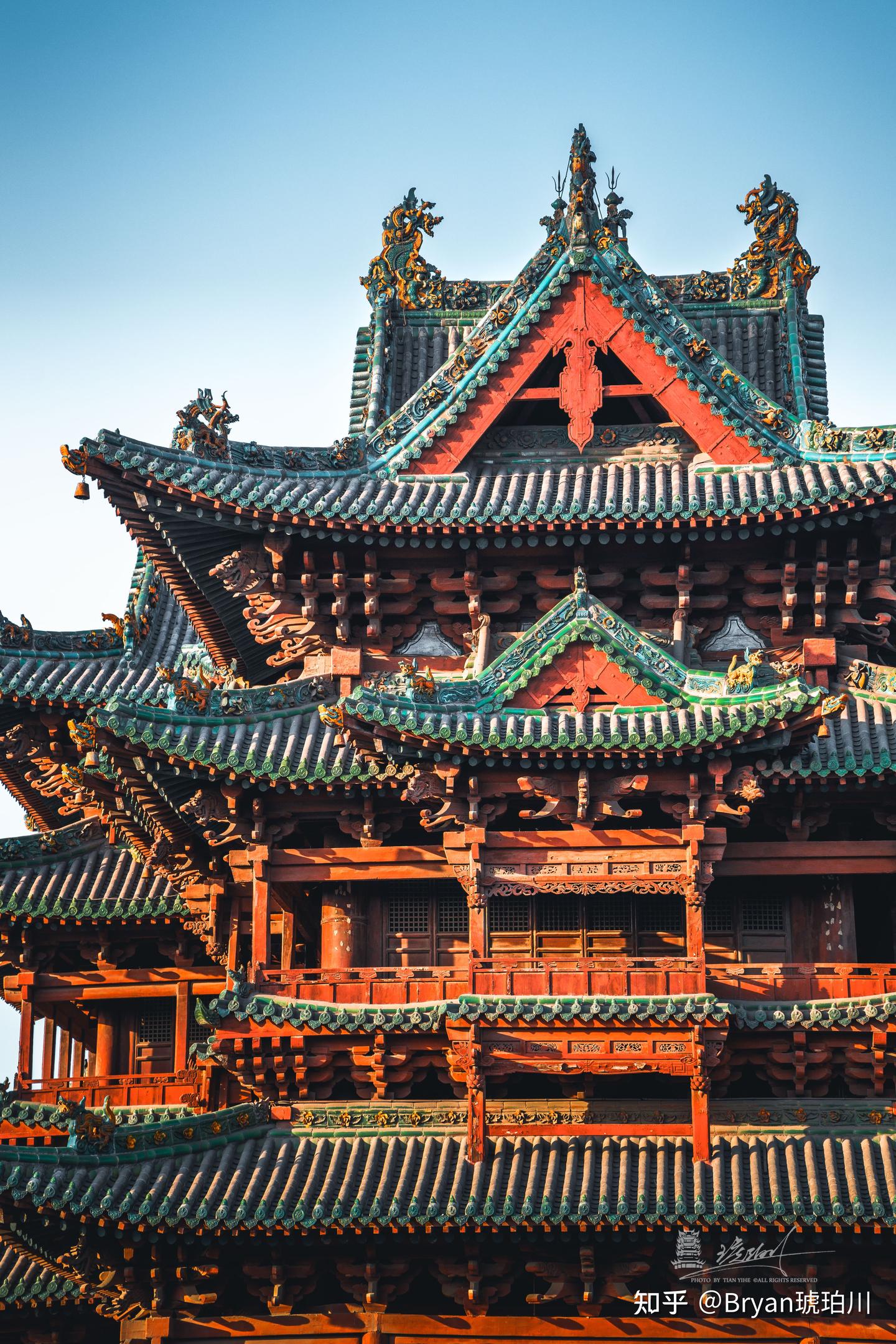 A scenic view of Jinzhong Jiexu Chenghuang Temple