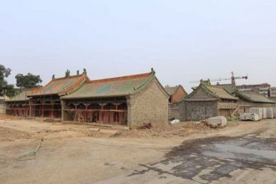 A scenic view of Jinzhong Jiexu Chenghuang Temple