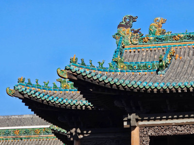 A scenic view of Jinzhong Jiexu Chenghuang Temple