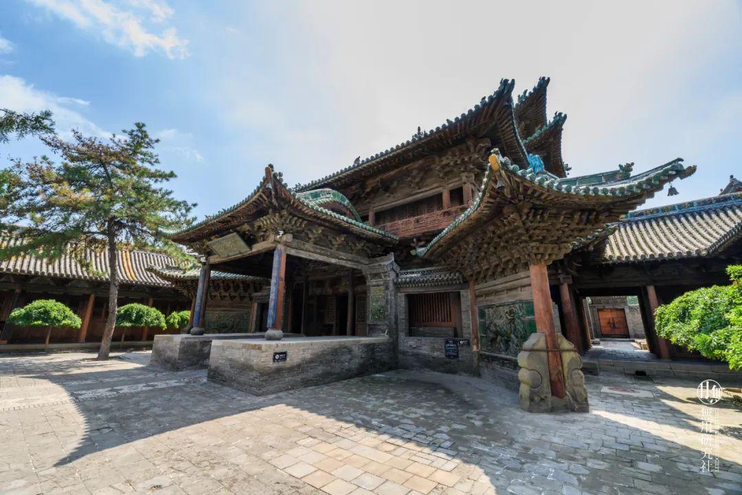 A scenic view of Jinzhong Jiexu Houtu Temple