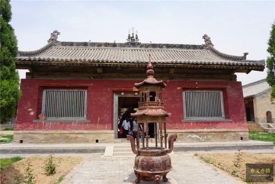 A scenic view of Jinzhong Jiexu Wuyue Temple