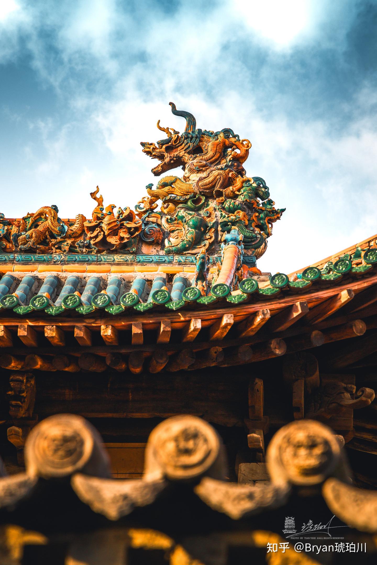 A scenic view of Jinzhong Jiexu Wuyue Temple