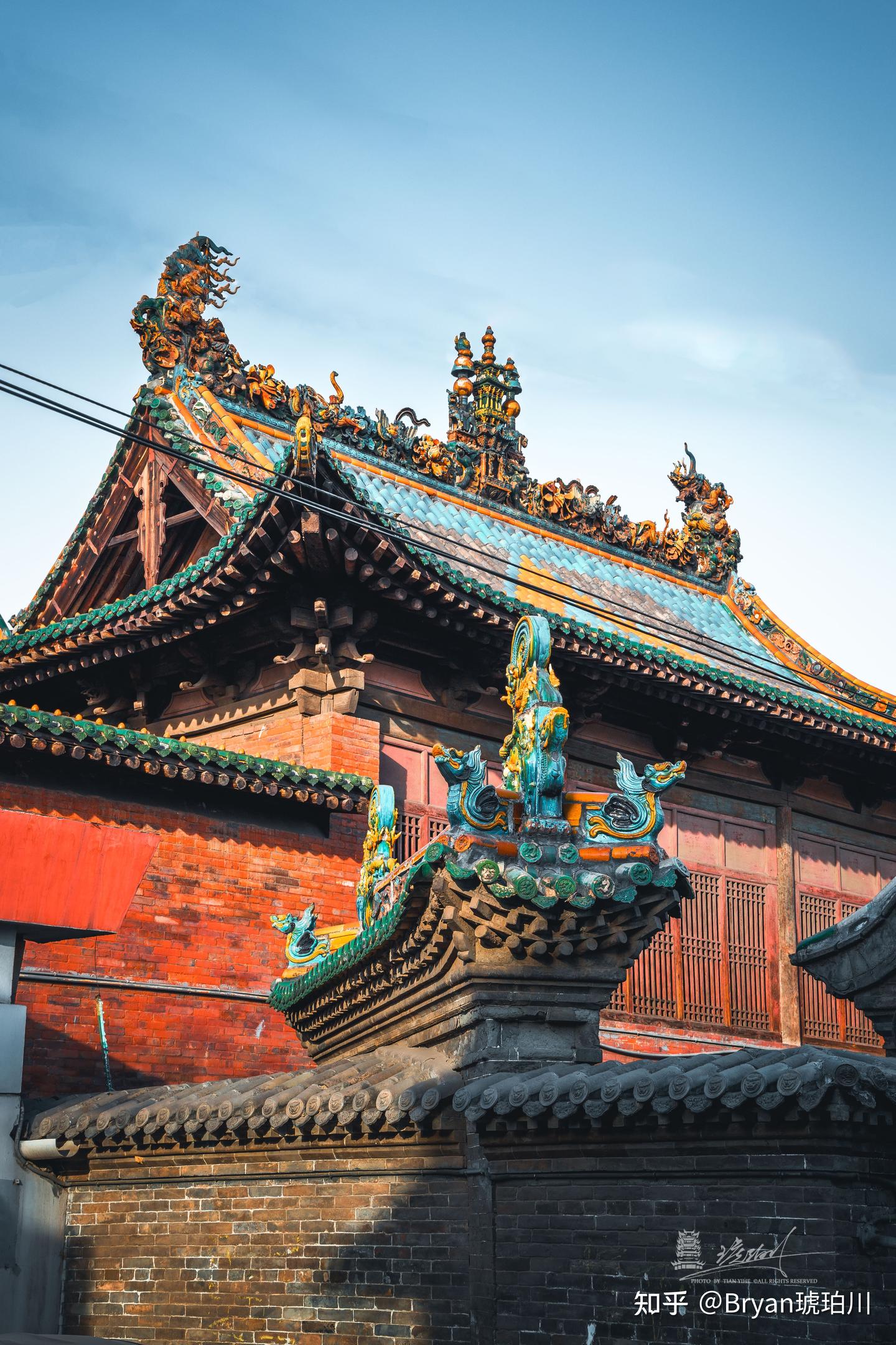 A scenic view of Jinzhong Jiexu Wuyue Temple