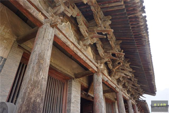 A scenic view of Jinzhong Jiexu Wuyue Temple
