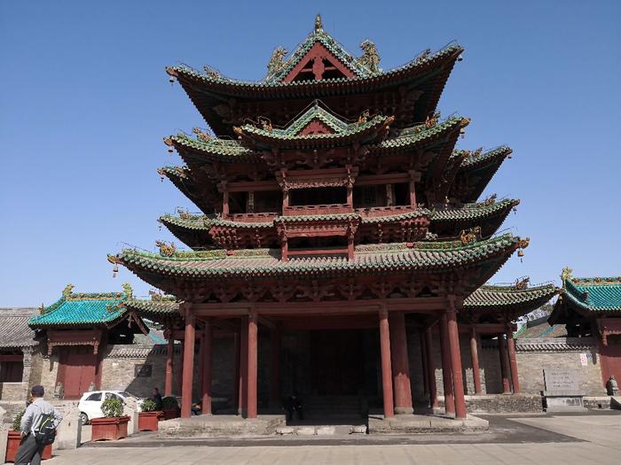 A scenic view of Jinzhong Jiexu Xian Shen Lou