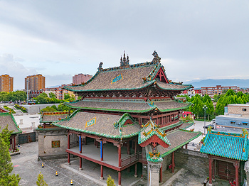 A scenic view of Jinzhong Jiexu Xian Shen Lou