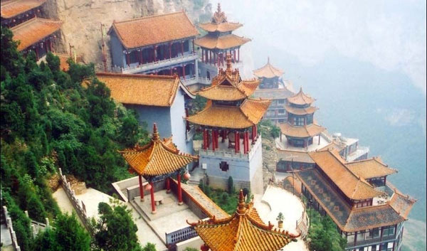 A scenic view of Jinzhong Jiexu Yuanshen Temple