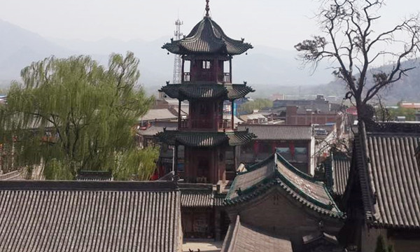 A scenic view of Jinzhong Jingsheng Confucian Temple
