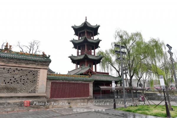 A scenic view of Jinzhong Jingsheng Confucian Temple