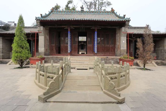 A scenic view of Jinzhong Jingsheng Confucian Temple