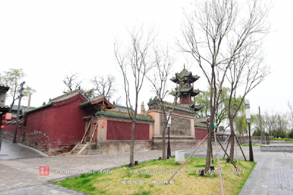 A scenic view of Jinzhong Jingsheng Confucian Temple