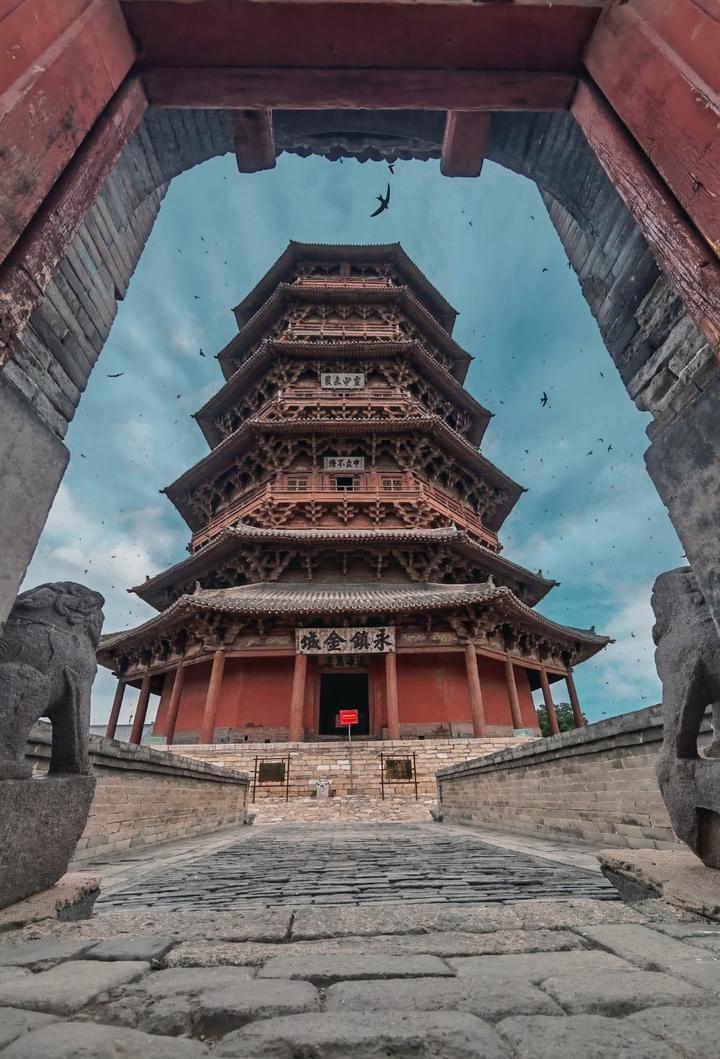 A scenic view of Jinzhong Jinzhuang Confucian Temple