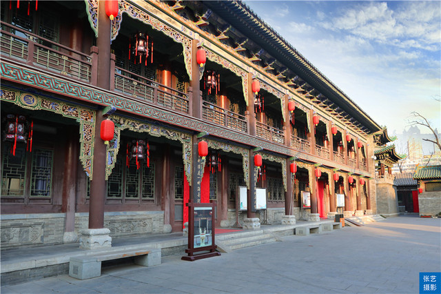 A scenic view of Jinzhong Jinzhuang Confucian Temple