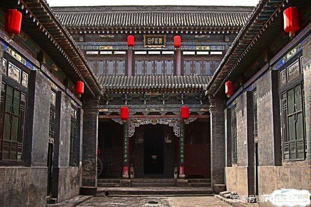 A scenic view of Jinzhong Kong Family Compound Taigu