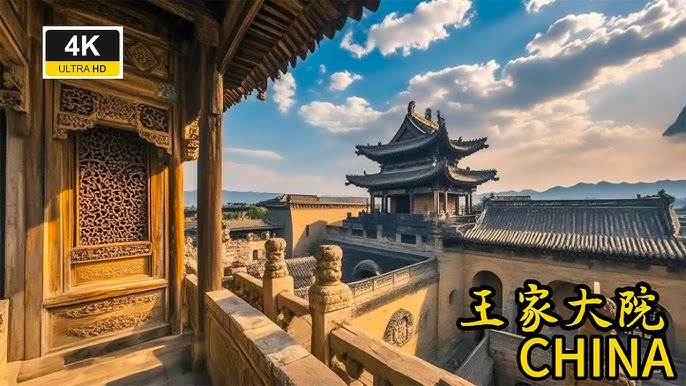 A scenic view of Jinzhong Kong Family Compound Taigu