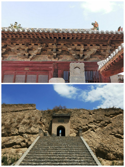 A scenic view of Jinzhong Liangcun Hongfu Temple