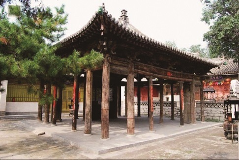 A scenic view of Jinzhong Liangcun Hongfu Temple
