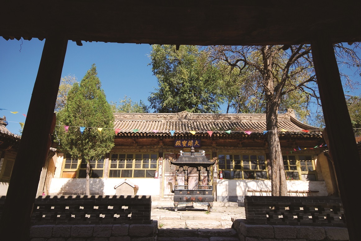 A scenic view of Jinzhong Liangcun Hongfu Temple