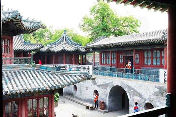 A scenic view of Jinzhong Mengjiagou Longquan Temple