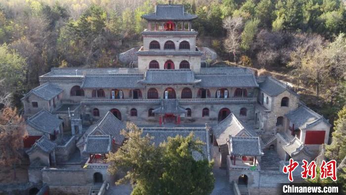 A scenic view of Jinzhong Mengjiagou Longquan Temple
