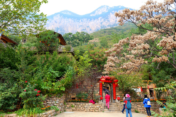 A scenic view of Jinzhong Mengjiagou Longquan Temple