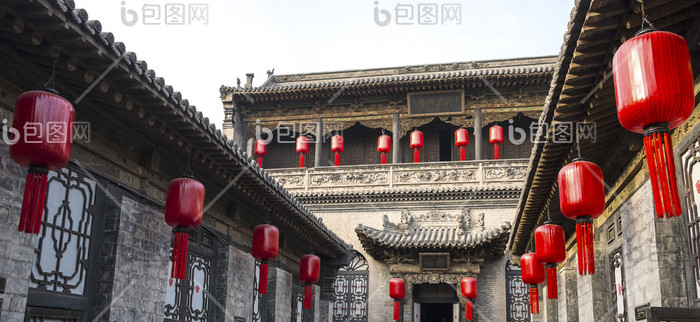 A scenic view of Jinzhong Pingyao Chenghuang Temple