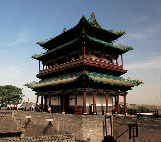 A scenic view of Jinzhong Pingyao Huiji Bridge