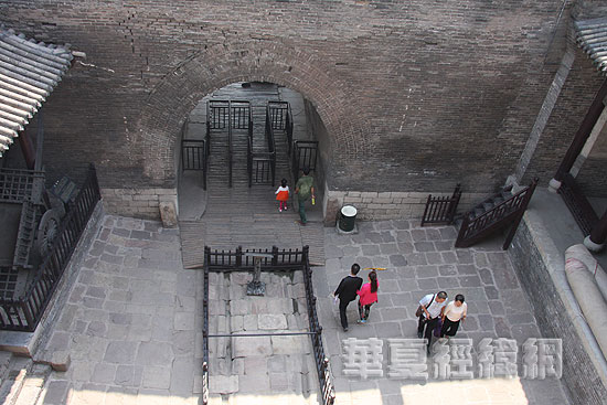 A scenic view of Jinzhong Pingyao Huiji Bridge