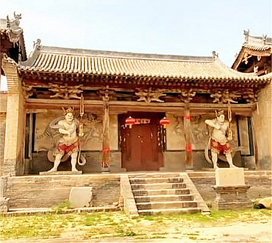 A scenic view of Jinzhong Pingyao Qingliang Temple
