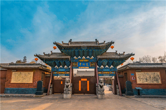 A scenic view of Jinzhong Pingyao Qingliang Temple
