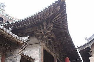 A scenic view of Jinzhong Pingyao Qingxu Guan