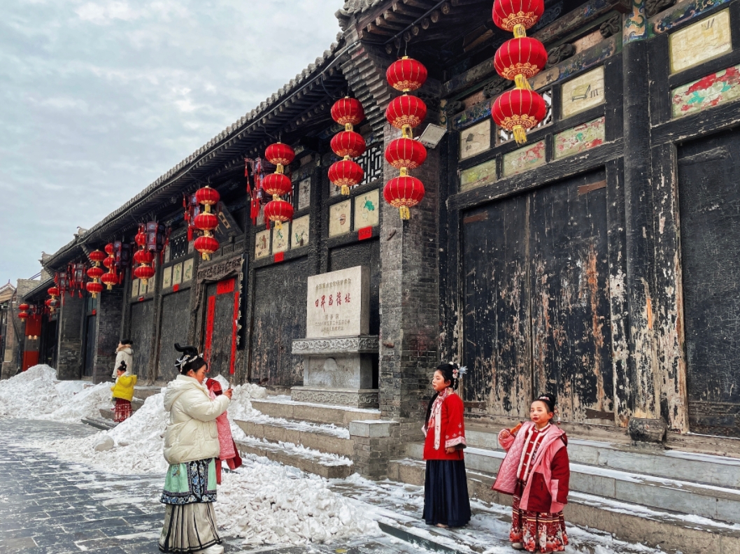 A scenic view of Jinzhong Pingyao Shi Lou