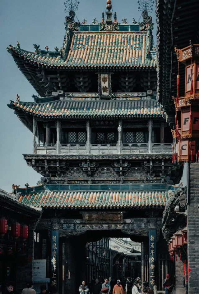 A scenic view of Jinzhong Pingyao Shi Lou
