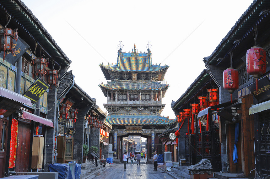 A scenic view of Jinzhong Pingyao Shi Lou