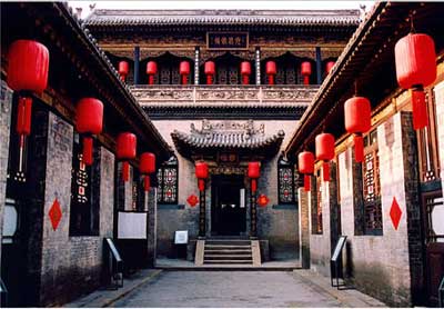 A scenic view of Jinzhong Qiao Family Compound