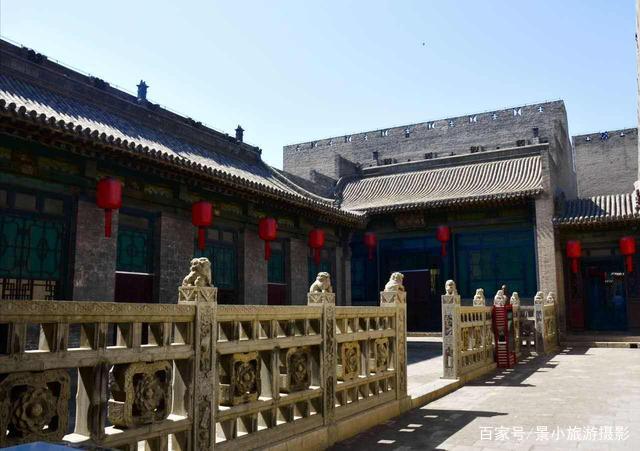 A scenic view of Jinzhong Qu Family Compound