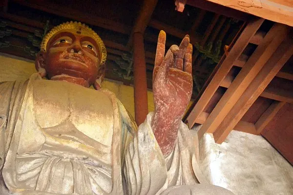 A scenic view of Jinzhong Shima Temple Grottoes