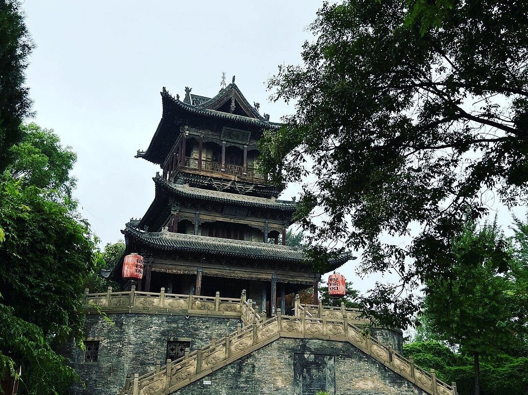A scenic view of Jinzhong Shitie Tomb Group