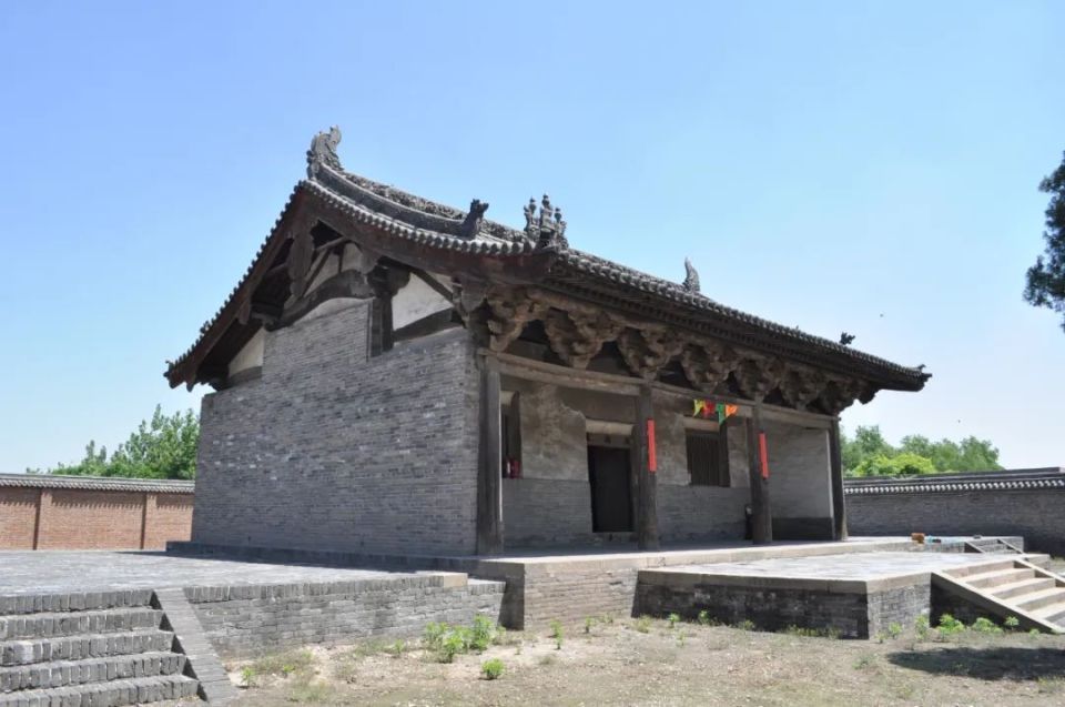 A scenic view of Jinzhong Siping Puzhao Temple Hall