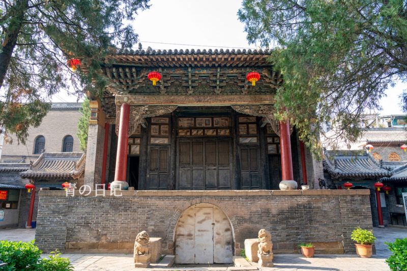 A scenic view of Jinzhong Wubian Temple