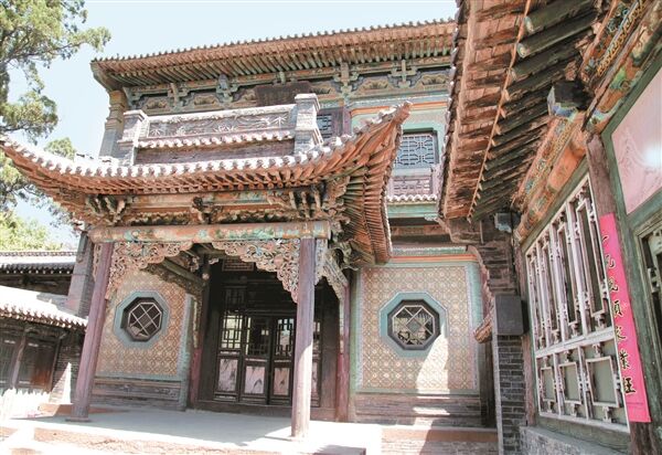 A scenic view of Jinzhong Wubian Temple