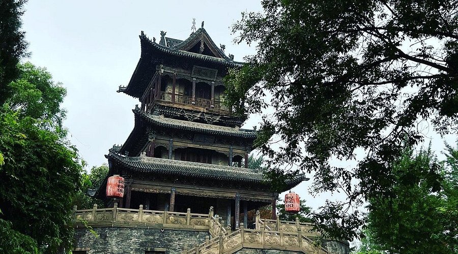 A scenic view of Jinzhong Wubian Temple