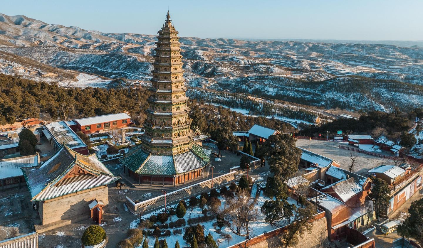 A scenic view of Jinzhong Xingfan Temple