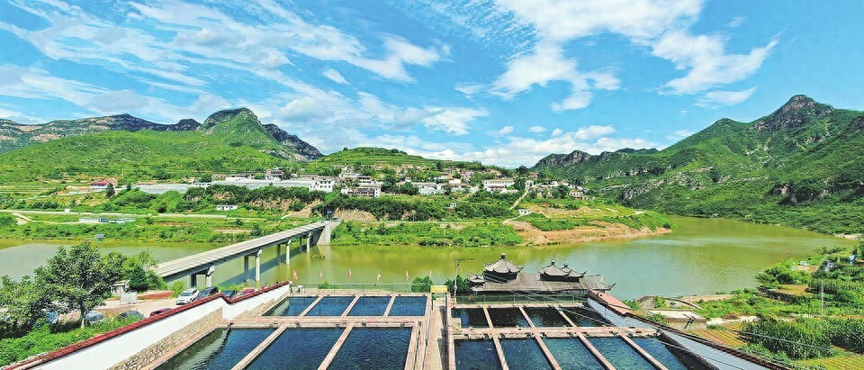 A scenic view of Jinzhong Xiyang Chongjiao Temple