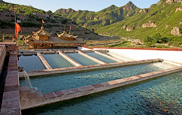 A scenic view of Jinzhong Xiyang Lixiang Temple