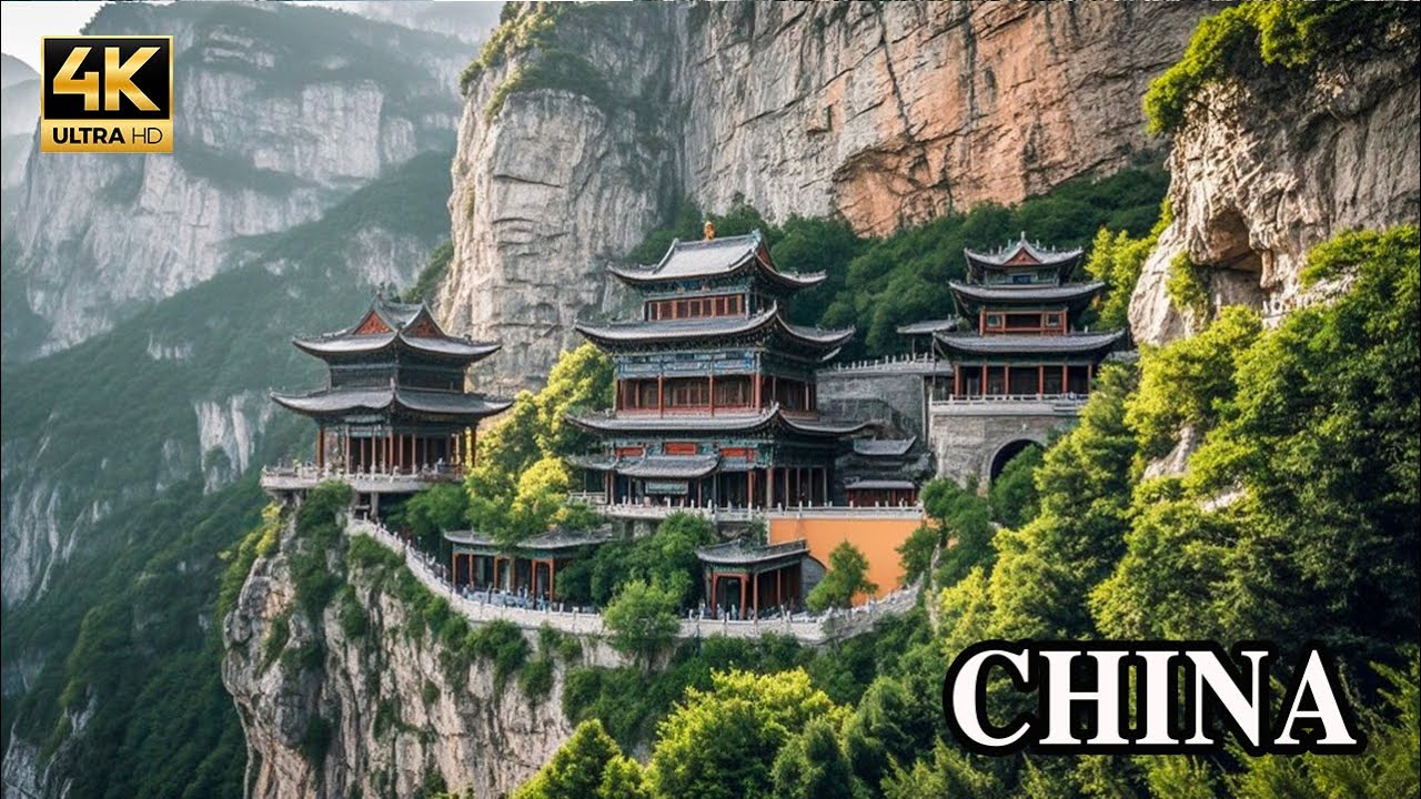 A scenic view of Jinzhong Yunfeng Temple Shifo Hall
