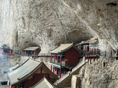 A scenic view of Jinzhong Yunfeng Temple Shifo Hall