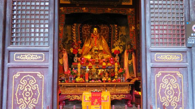 A scenic view of Jinzhong Yunfeng Temple Shifo Hall