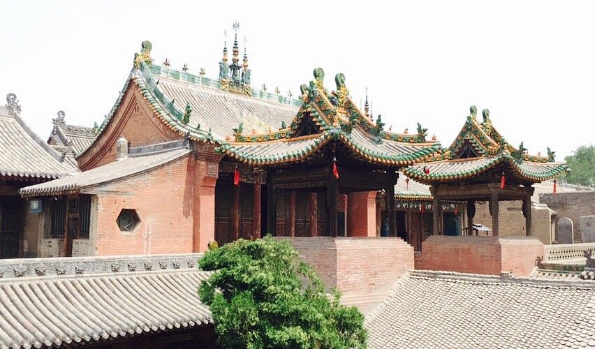 A scenic view of Jinzhong Zhangbi Castle