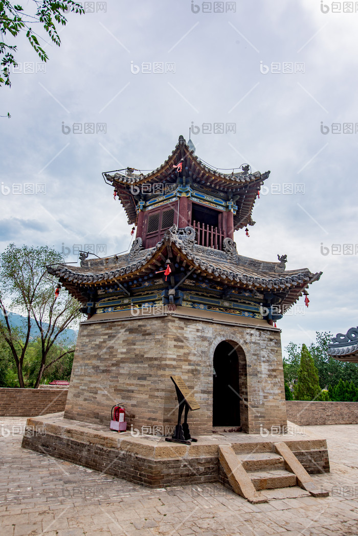 A scenic view of Jinzhong Zhangbi Castle